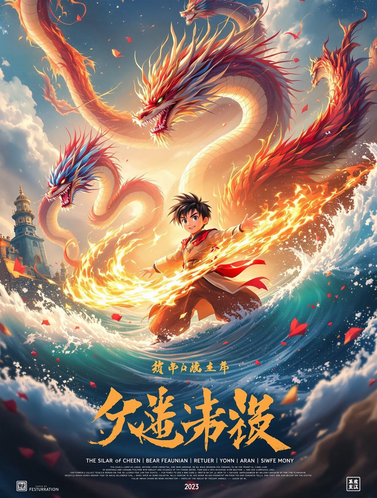 亚州免费视频即将上线-哪吒闹海2预告海报